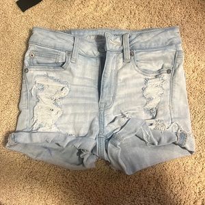 American eagle jean shorts